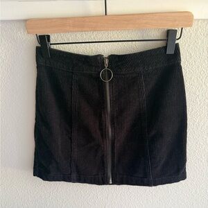 Forever 21 corduroy skirt with zipper - size small